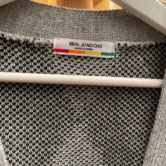 Korean oversized cardigan - Picture 3 of 3